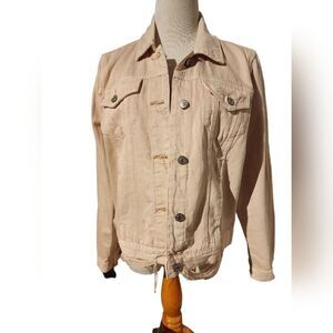 ABERCROMBIE & FITCH Cotton Jean Jacket SZ L   (441)